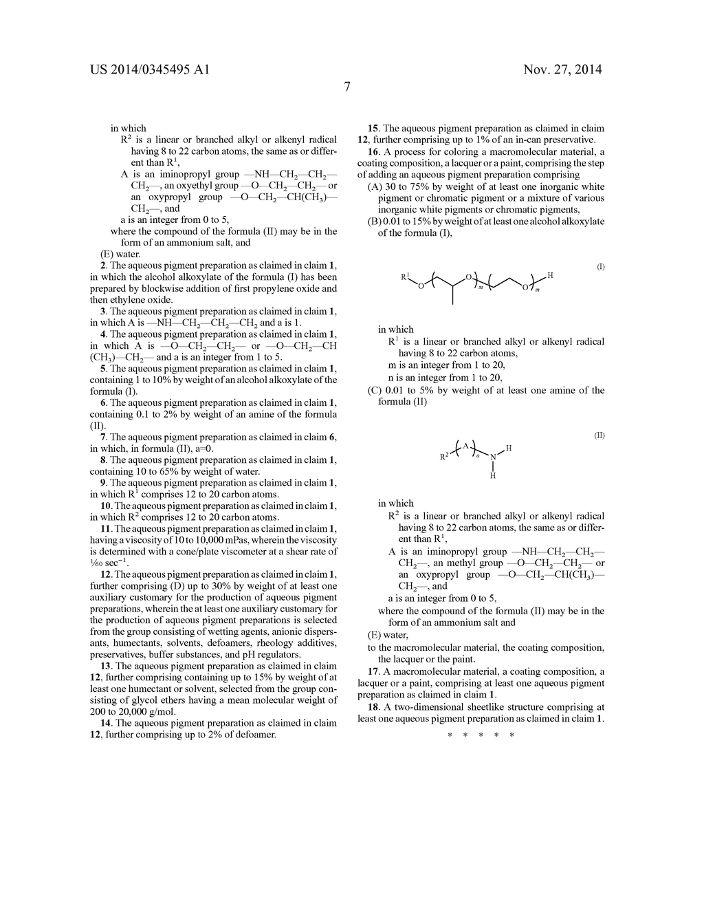 Alkoxylates And Amine-Containing Inorganic Pigment Dispersions - diagram, schematic, and image 08