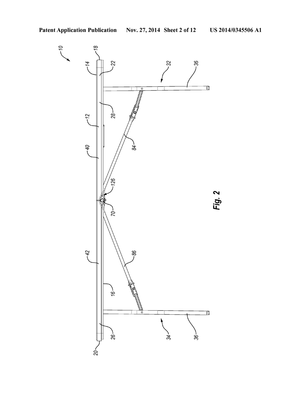 Folding Table - diagram, schematic, and image 03