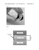 THERMOELECTRIC ELEMENT HAVING STRUCTURE CAPABLE OF IMPROVING THERMAL     EFFICIENCY diagram and image