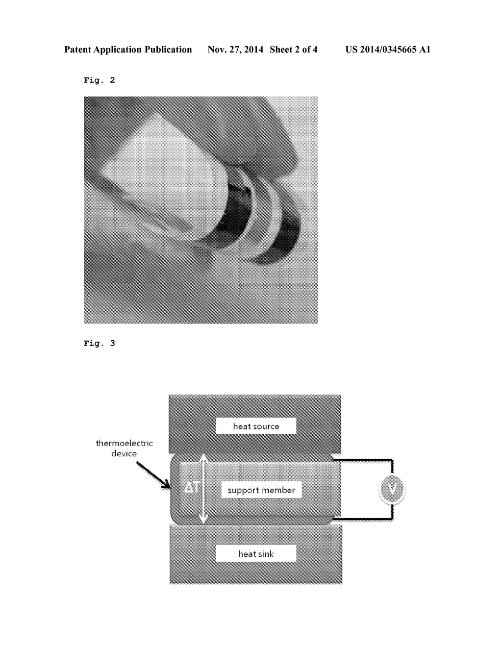 THERMOELECTRIC ELEMENT HAVING STRUCTURE CAPABLE OF IMPROVING THERMAL     EFFICIENCY - diagram, schematic, and image 03