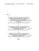 PRESSURE MONITORING SYSTEM FOR A FUEL TANK AND METHOD diagram and image