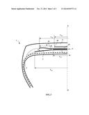 TIRE COMPRISING A LAYER OF CIRCUMFERENTIAL REINFORCING ELEMENTS diagram and image