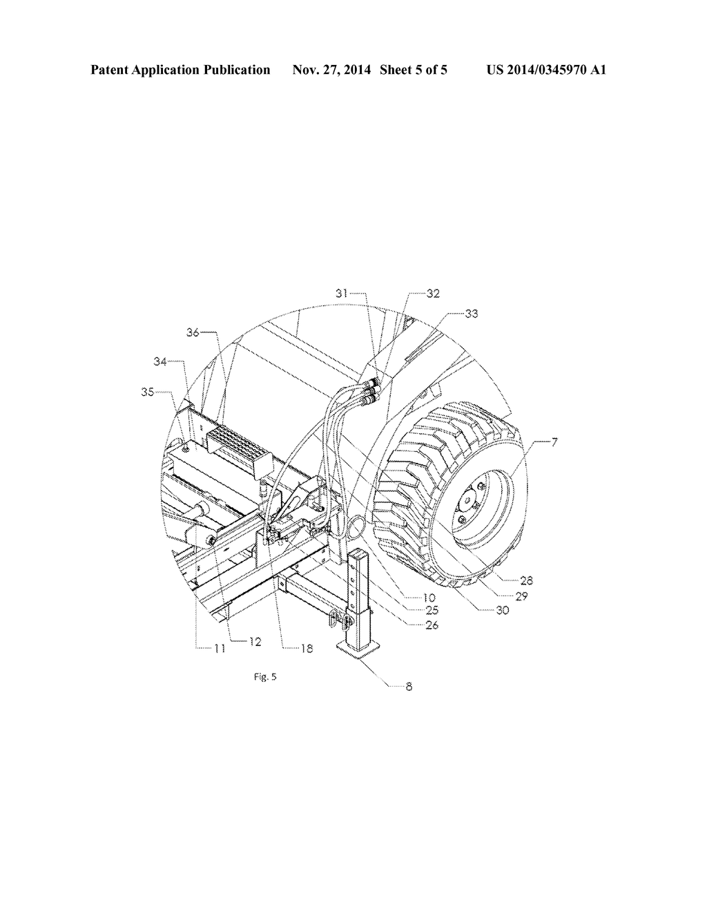 METHOD AND APPARATUS COMBINING FRONT END LOADER AND MAN LIFT - diagram, schematic, and image 06