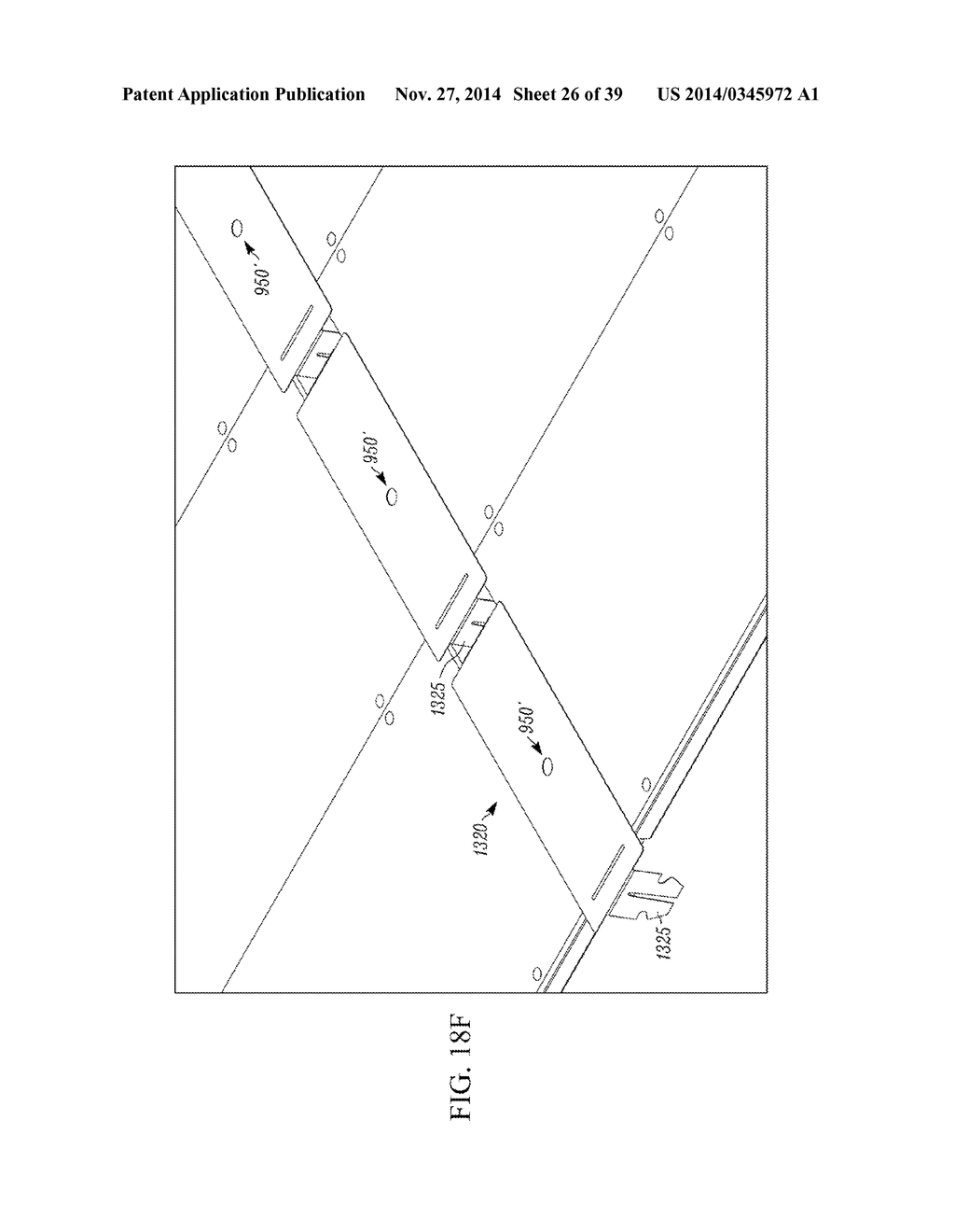 WORK PLATFORM SYSTEM INCLUDING SUSPENDED PANELED PORTION AND METHOD OF     IMPLEMENTING SAME - diagram, schematic, and image 27