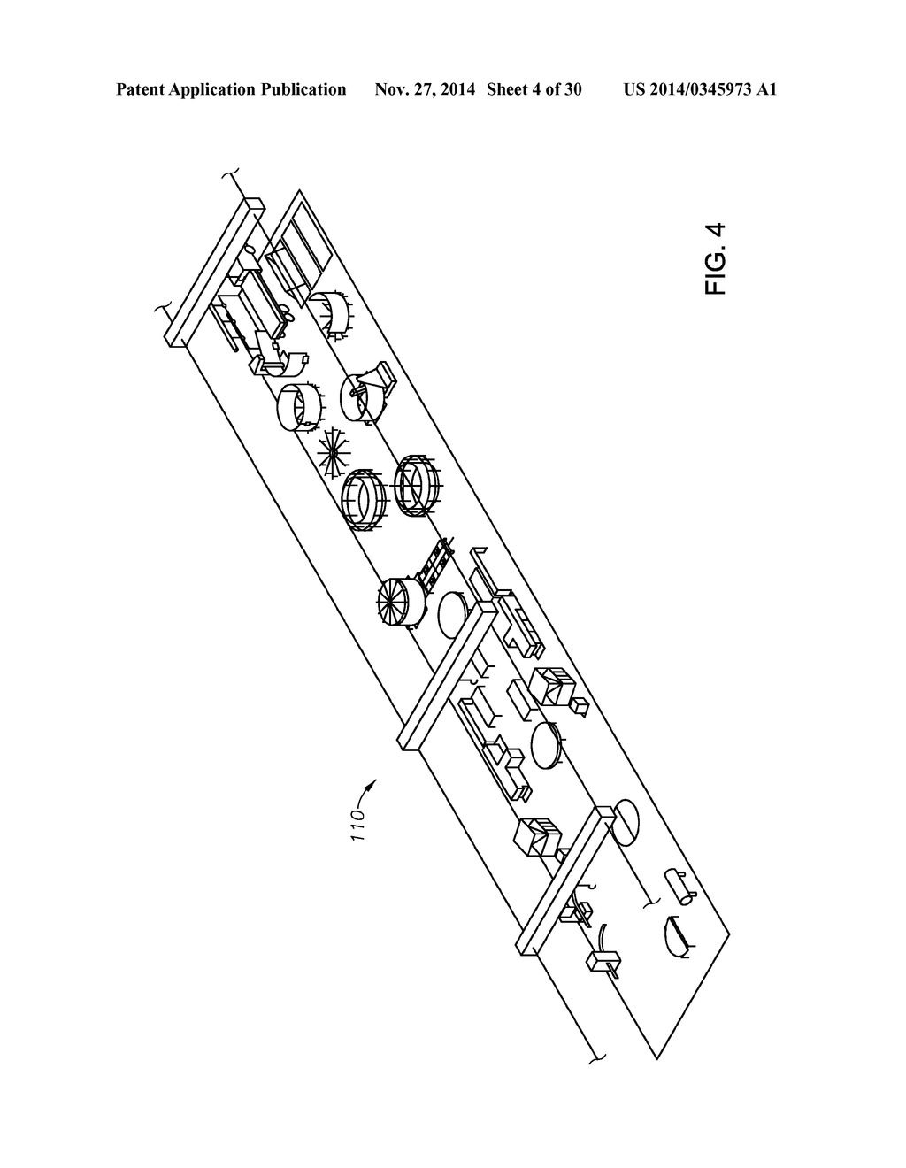 HANGING PLATFORM ASSEMBLY AND METHOD OF USING THE SAME - diagram, schematic, and image 05