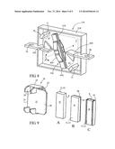 ELECTRICAL SWITCHING DEVICE, NOTABLY FOR DIRECT CURRENT, EQUIPPED WITH A     MAGNETIC MODULE FOR BLOWING THE ELECTRIC ARC diagram and image