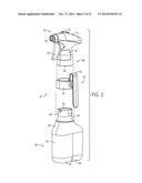 Trigger Sprayer With Bottle Filling Conduit diagram and image