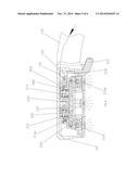 Concealed Top Cover-Type Shower Head diagram and image