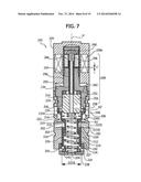 THREE-WAY THREE-POSITION CONTROL VALVE HAVING A PIEZOELECTRIC OR     MAGNETOSTRICTIVE ACTUATOR, AND FUEL-INJECTION SYSTEM COMPRISING THE     AFORESAID VALVE diagram and image