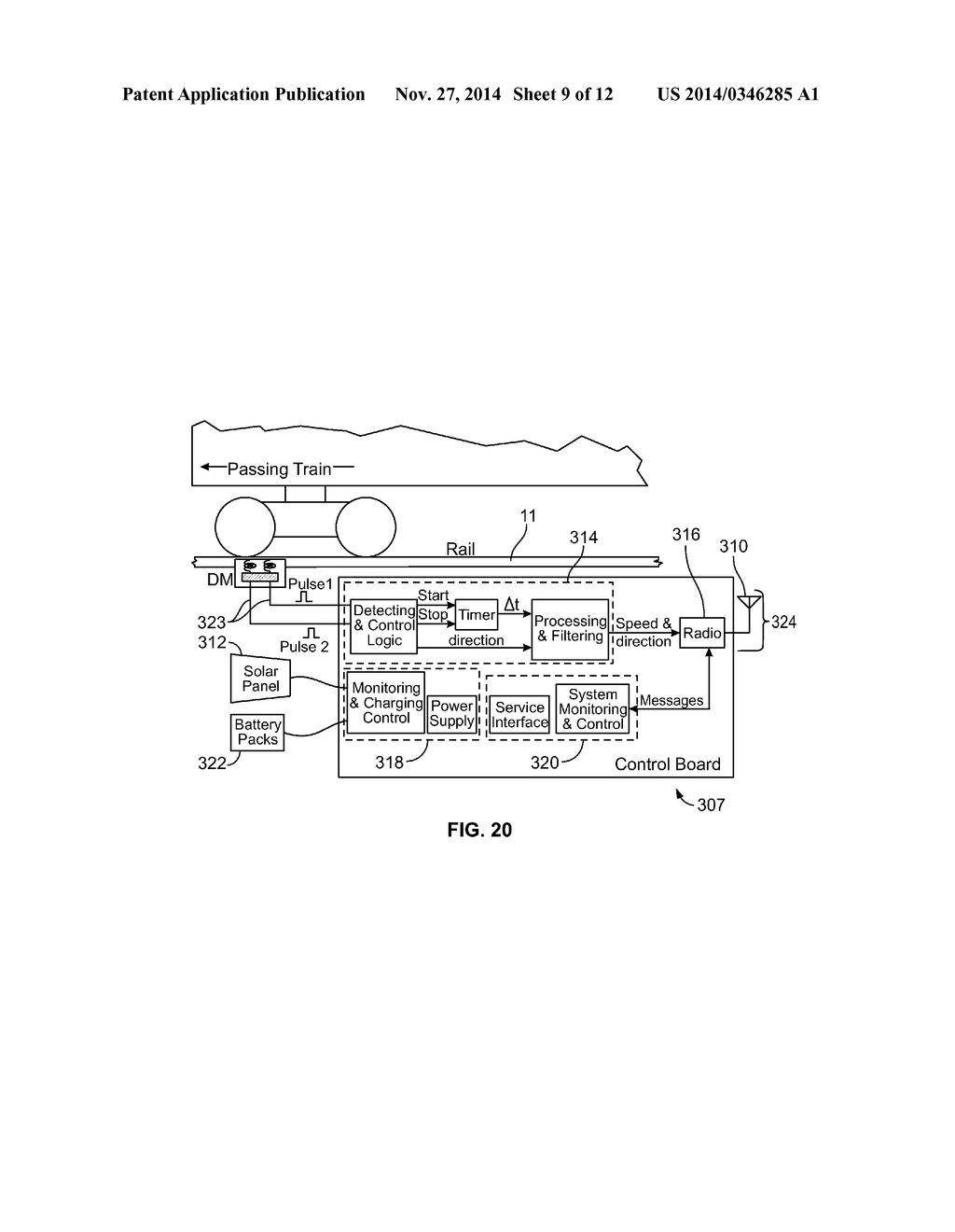 RAIL LINE SENSING AND SAFETY SYSTEM - diagram, schematic, and image 10