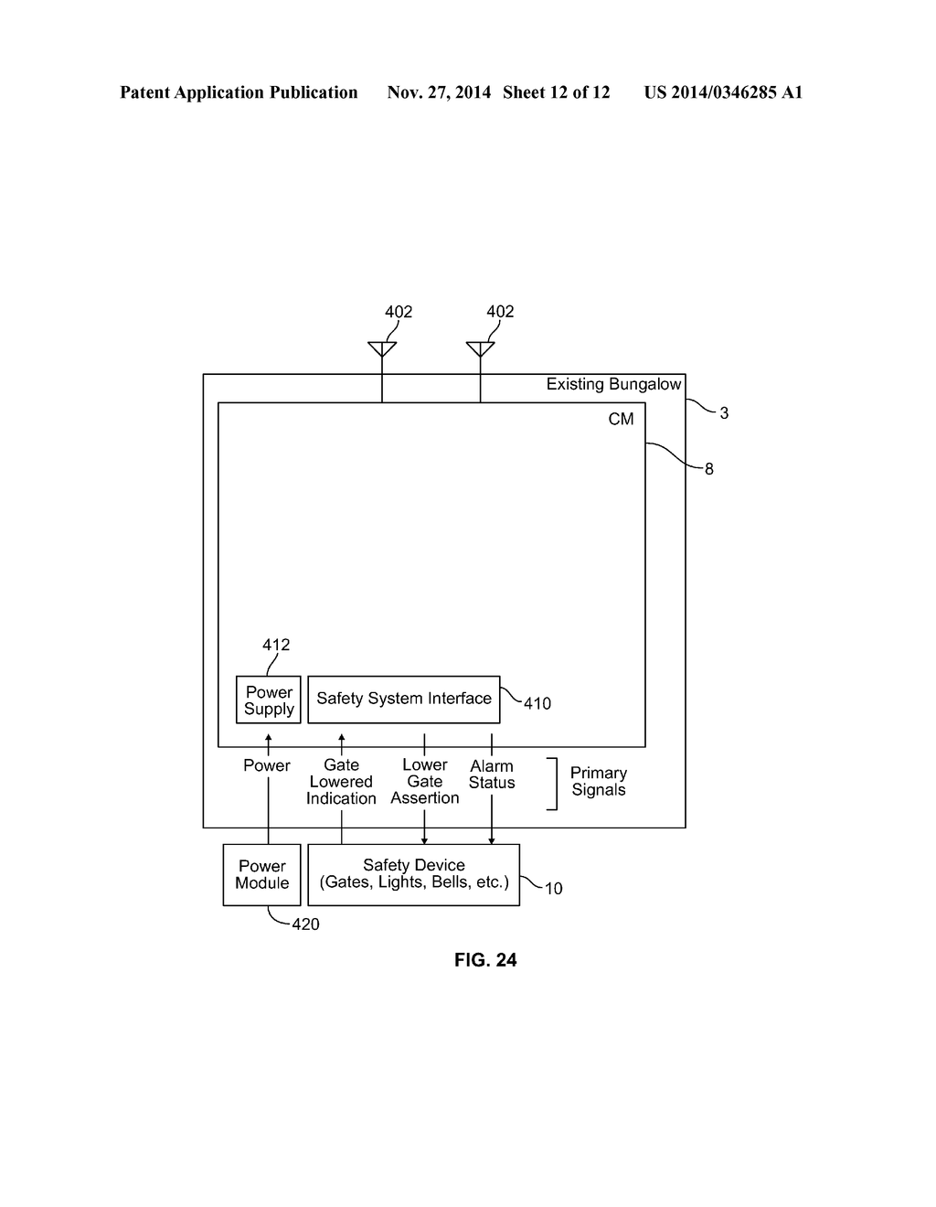 RAIL LINE SENSING AND SAFETY SYSTEM - diagram, schematic, and image 13