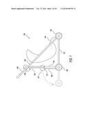 STROLLER WITH TELESCOPIC AND LOCKING MEMBERS diagram and image