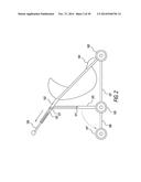 STROLLER WITH TELESCOPIC AND LOCKING MEMBERS diagram and image