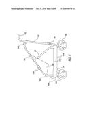 STROLLER WITH TELESCOPIC AND LOCKING MEMBERS diagram and image