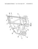 STROLLER WITH TELESCOPIC AND LOCKING MEMBERS diagram and image