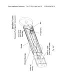 STROLLER WITH TELESCOPIC AND LOCKING MEMBERS diagram and image