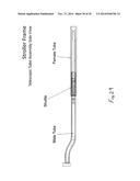 STROLLER WITH TELESCOPIC AND LOCKING MEMBERS diagram and image