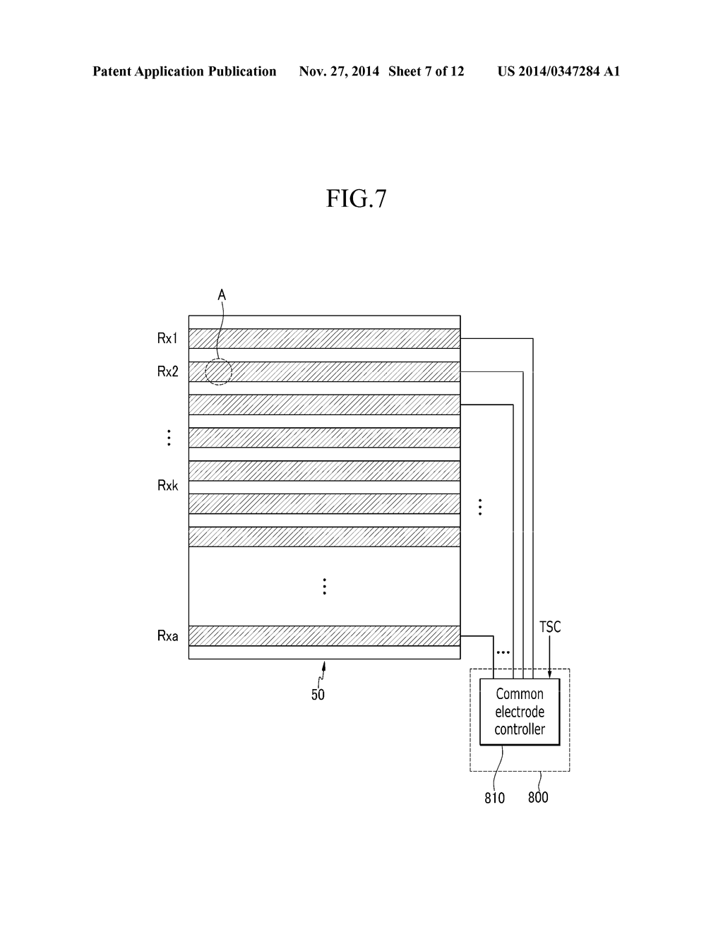 DISPLAY DEVICE INCLUDING TOUCH SENSOR AND DRIVING METHOD THEREOF - diagram, schematic, and image 08