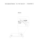 FLEXIBLE DISPLAY DEVICE HAVING GUIDE FUNCTION OF GESTURE COMMAND AND     METHOD THEREOF diagram and image