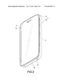 PORTABLE ELECTRONIC DEVICE WITH EXPOSED HEAT DISSIPATING MECHANISM diagram and image