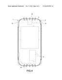 PORTABLE ELECTRONIC DEVICE WITH EXPOSED HEAT DISSIPATING MECHANISM diagram and image