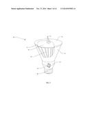 HARD-PRESSED GLASS LIGHT EMITTING DIODE FLOOD LAMP diagram and image