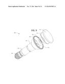 HARD-PRESSED GLASS LIGHT EMITTING DIODE FLOOD LAMP diagram and image