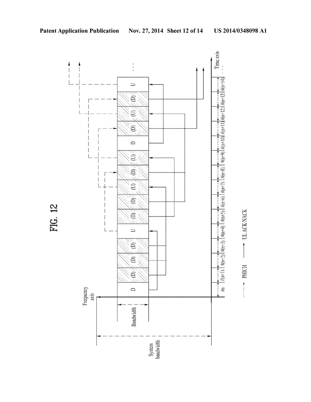 METHOD FOR TRANSMITTING AND RECEIVING SIGNAL BASED ON DYNAMIC CHANGE OF     WIRELESS RESOURCE IN WIRELESS COMMUNICATION SYSTEM AND APPARATUS THEREFOR - diagram, schematic, and image 13