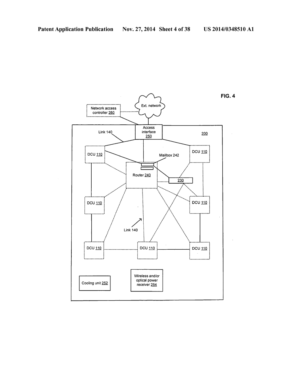 DATA CENTER WITH FREE-SPACE OPTICAL COMMUNICATIONS - diagram, schematic, and image 05