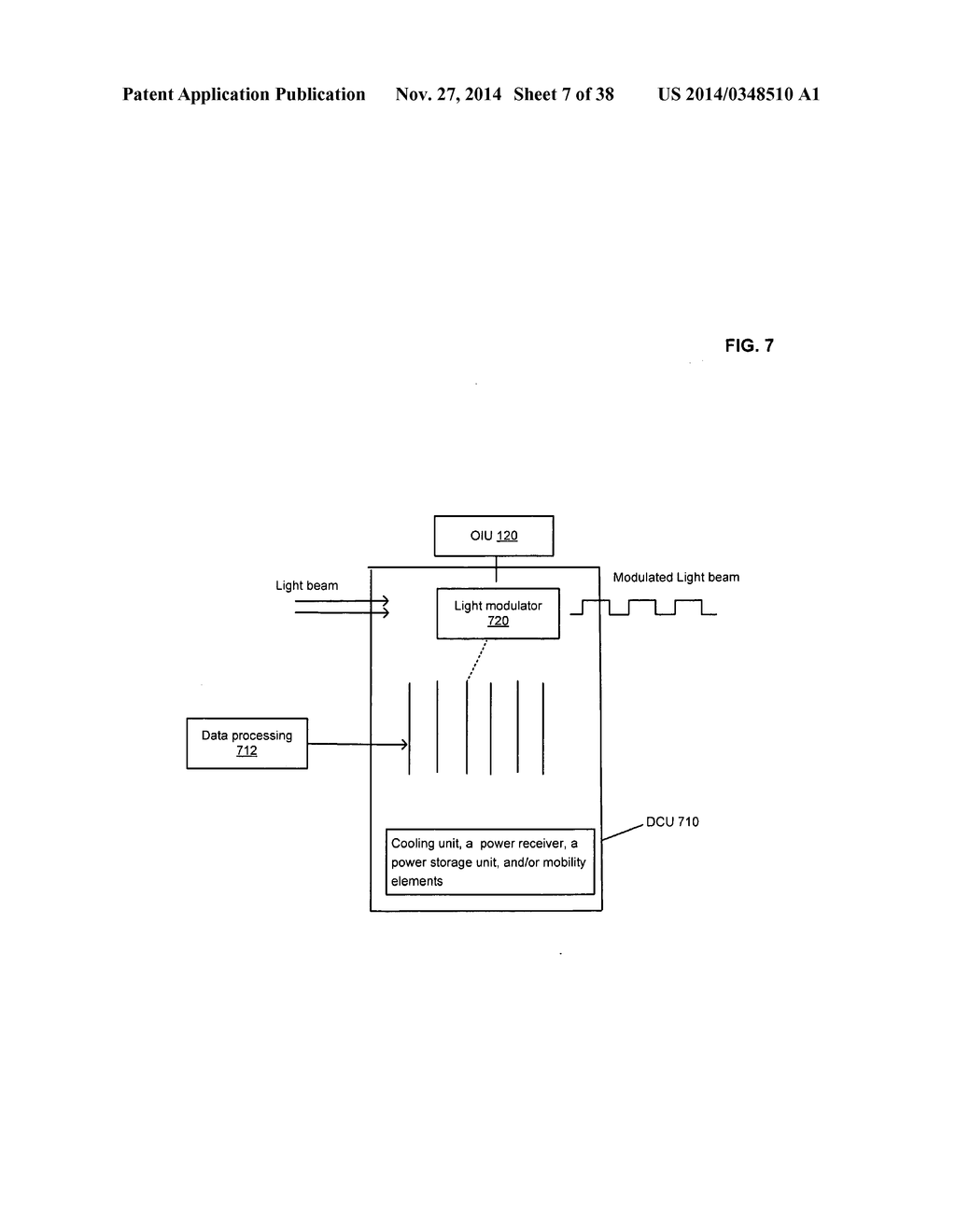 DATA CENTER WITH FREE-SPACE OPTICAL COMMUNICATIONS - diagram, schematic, and image 08