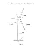 DEVICE AND METHOD FOR ANCHORING A WIND TURBINE diagram and image