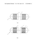 CAPSULE FOR ENCAPSULATING A TABLET diagram and image