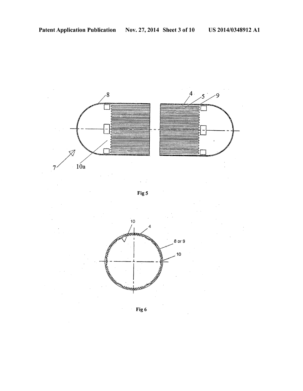 CAPSULE FOR ENCAPSULATING A TABLET - diagram, schematic, and image 04