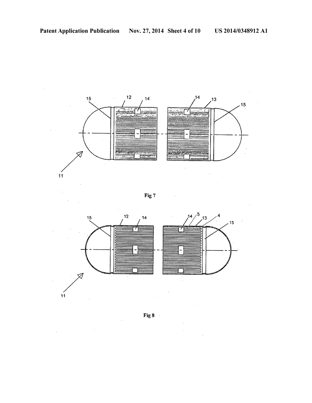 CAPSULE FOR ENCAPSULATING A TABLET - diagram, schematic, and image 05