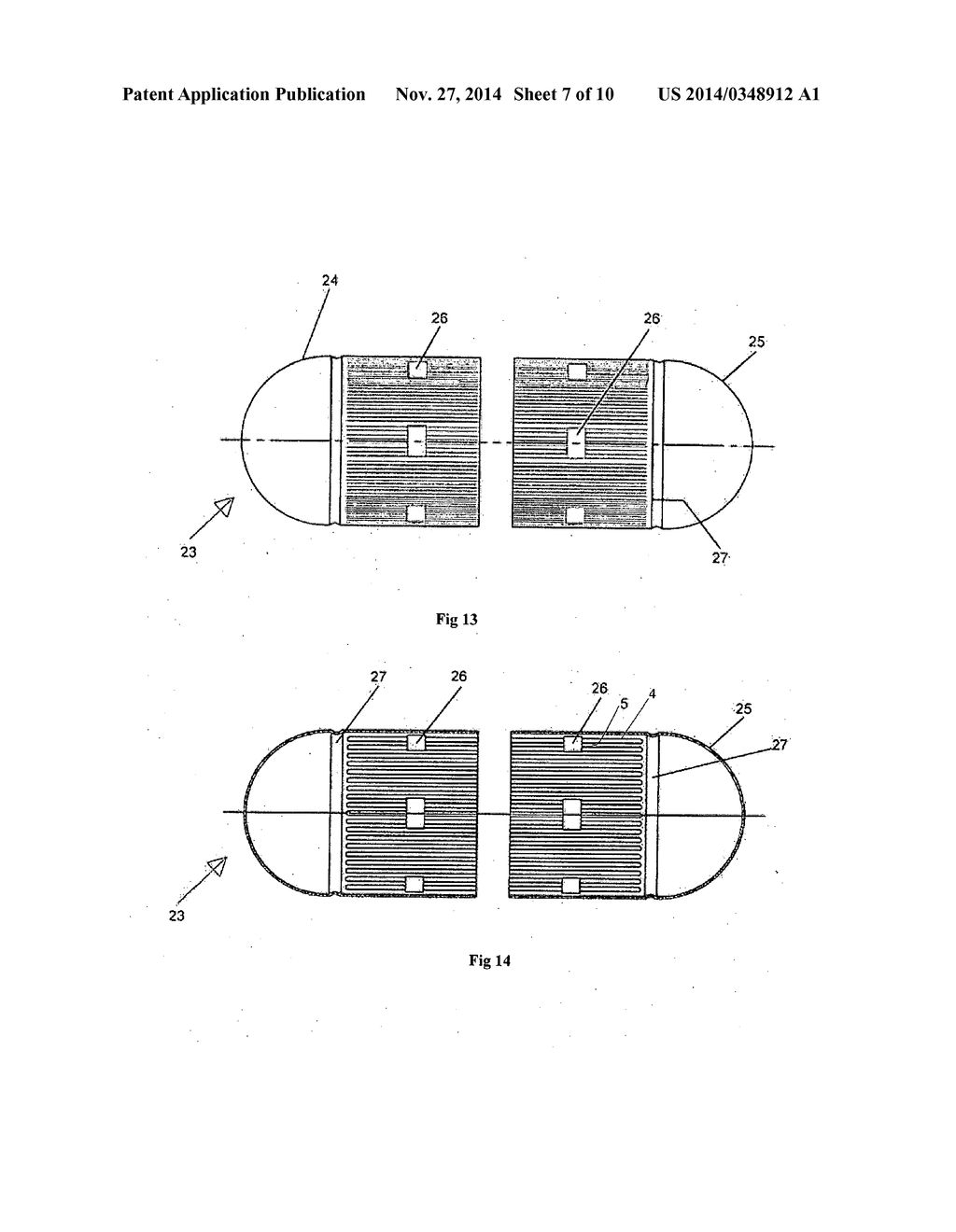 CAPSULE FOR ENCAPSULATING A TABLET - diagram, schematic, and image 08