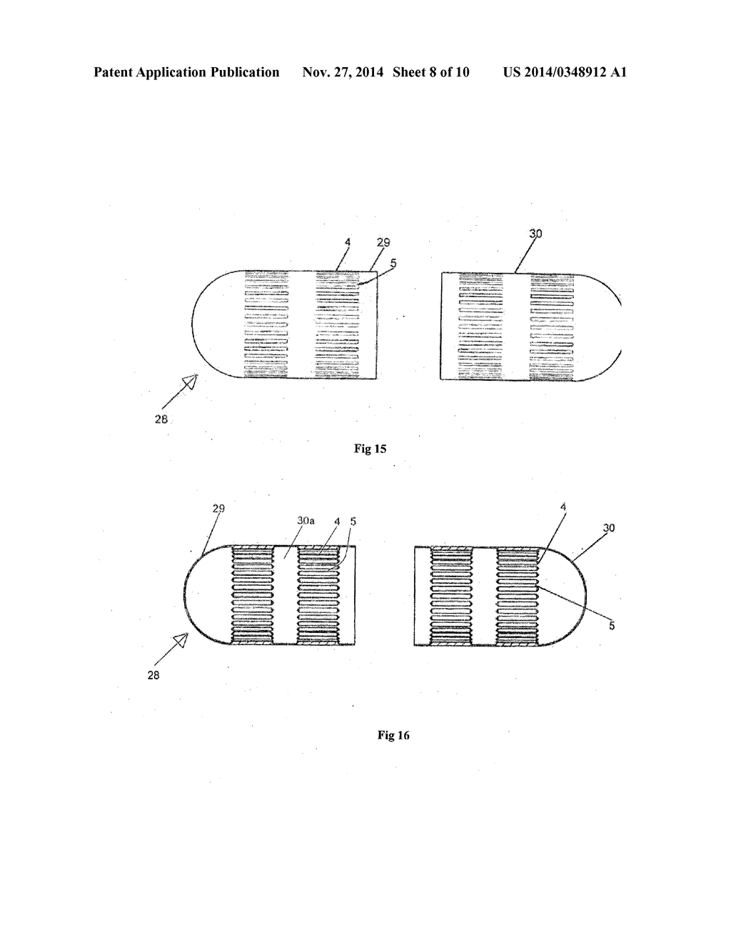 CAPSULE FOR ENCAPSULATING A TABLET - diagram, schematic, and image 09