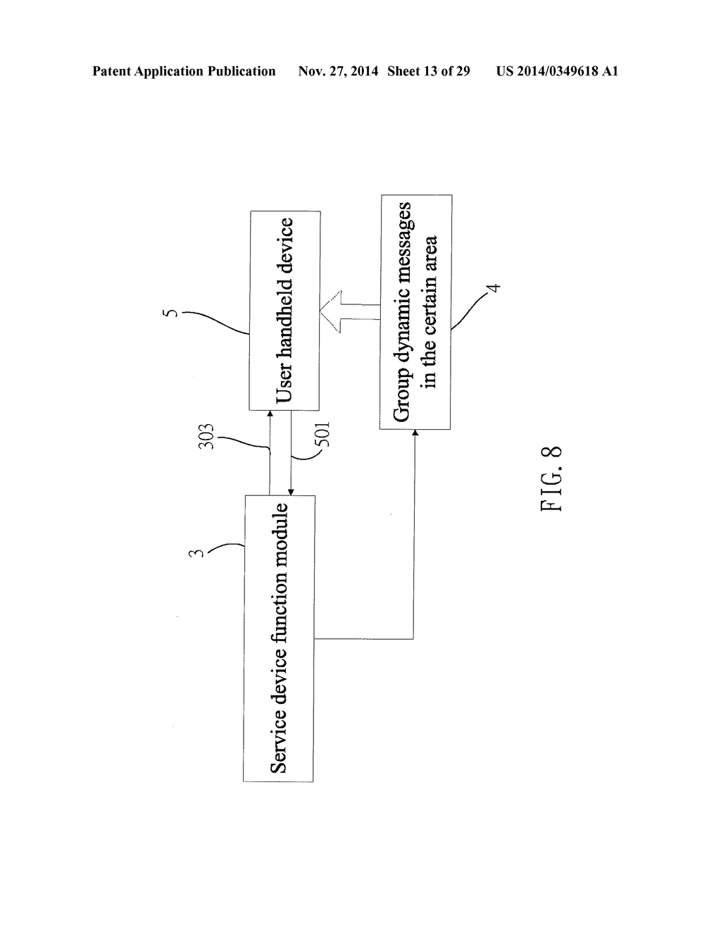 System for Actively Notifying Instant Messages and Locations in a Certain     Area and Method Therefor - diagram, schematic, and image 14