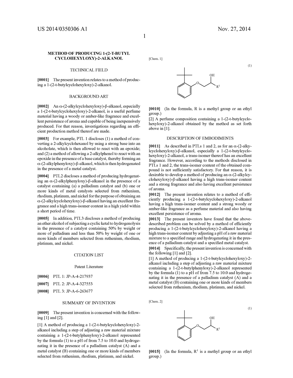 METHOD OF PRODUCING 1-(2-t-BUTYL CYCLOHEXYLOXY)-2-ALKANOL - diagram, schematic, and image 02
