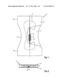 ABSORBENT ARTICLE COMPRISING A TEMPERATURE SENSOR diagram and image