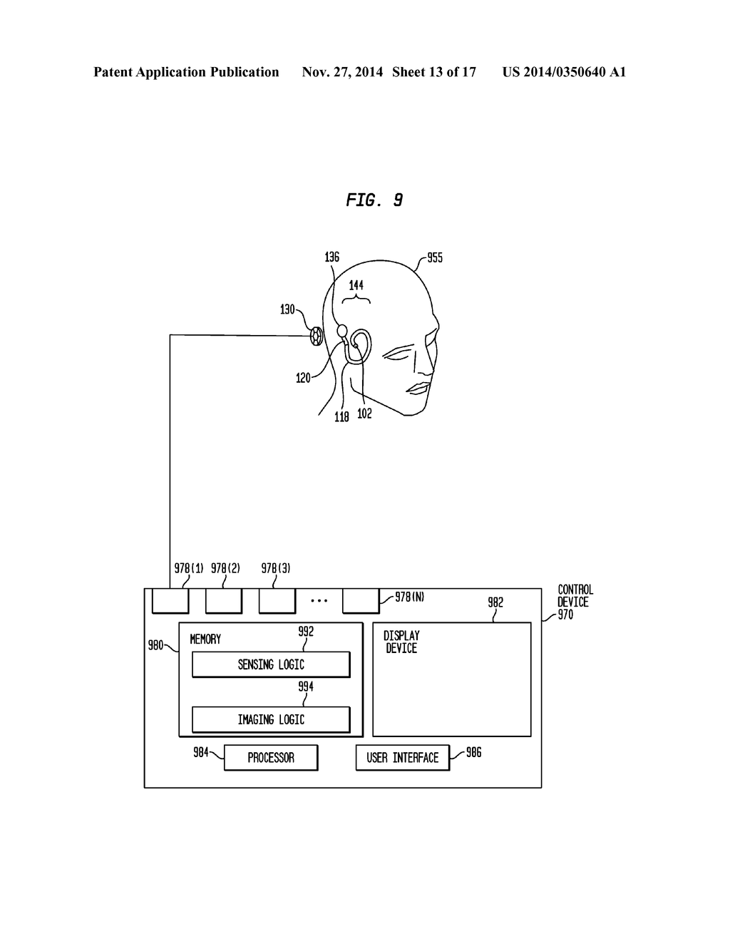 Implantable Medical Device and Tool Sensors - diagram, schematic, and image 14