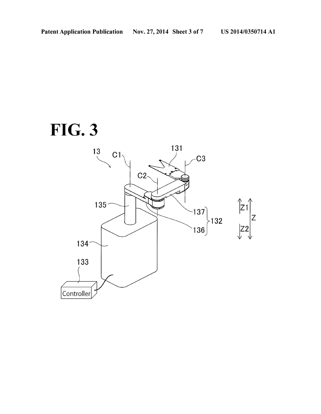 SUBSTRATE TRANSFER ROBOT, SUBSTRATE TRANSFER SYSTEM, AND METHOD FOR     TRANSFERRING SUBSTRATE - diagram, schematic, and image 04