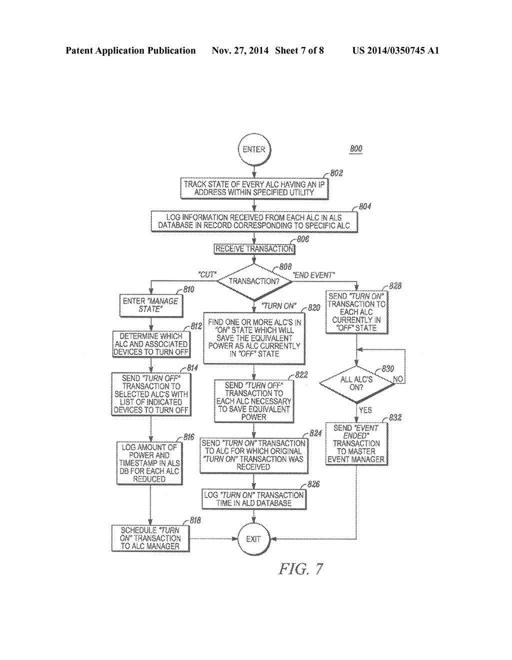 Method and apparatus for actively managing consumption of electric power     over an electric power grid - diagram, schematic, and image 08