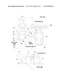 System And Method Of Material Handling Using One Imaging Device On The     Receiving Vehicle To Control The Material Distribution Into The Storage     Portion Of The Receiving Vehicle diagram and image