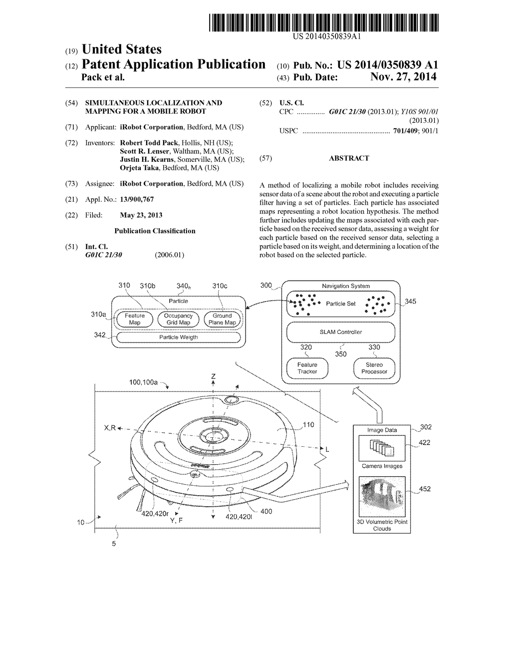 Simultaneous Localization And Mapping For A Mobile Robot - diagram, schematic, and image 01