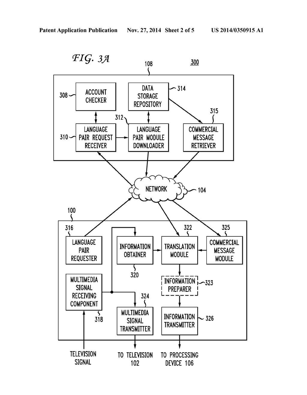 On-Demand Language Translation for Television Programs - diagram, schematic, and image 03