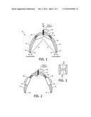 MOUTHPIECE FOR CLEANING TEETH WITH AN ADJUSTABLE ARC LENGTH AND/OR ARC     WIDTH diagram and image