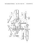 Automatic setting of fish hooks using spring loaded fishing pole holder     and related methods diagram and image