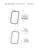 REMOVABLE, CHANGEABLE AND REPLACEABLE DOUBLE OPENING WINDOW diagram and image