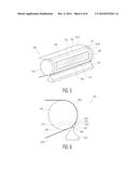 HINGED COVERING FOR ADHESIVE SURFACE diagram and image