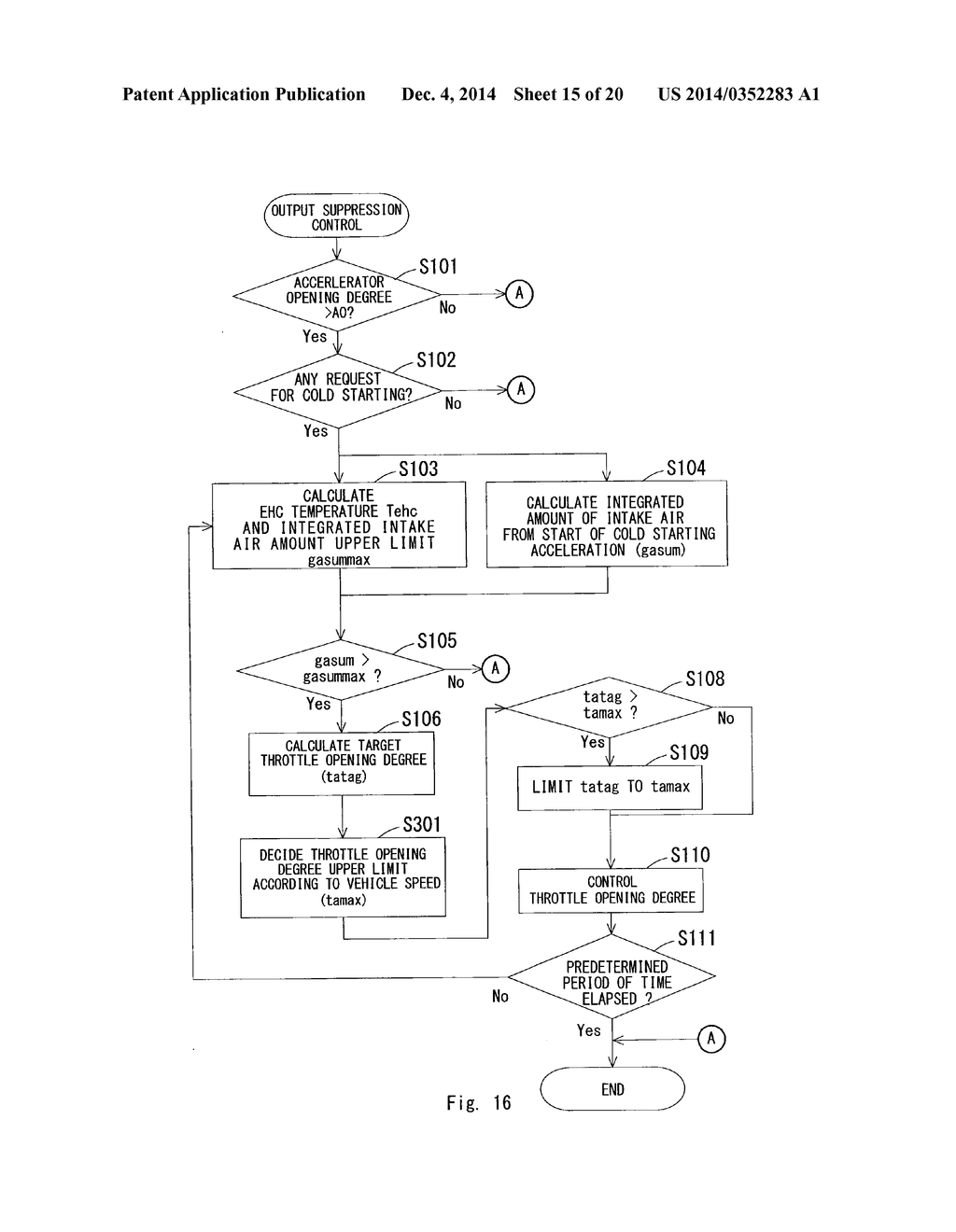 CONTROL APPARATUS FOR AN INTERNAL COMBUSTION ENGINE - diagram, schematic, and image 16